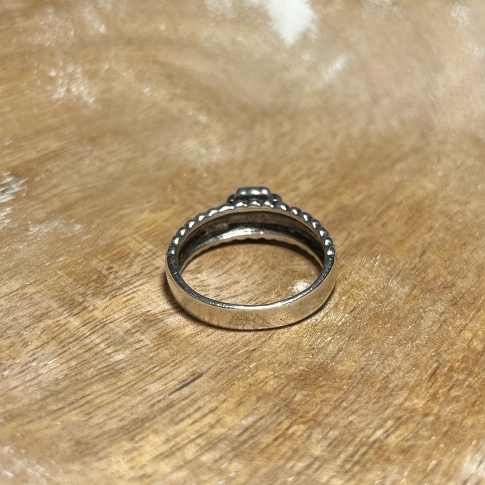 *SOLD* Cross 925 Sterling Silver Ring - Picture 8 of 12